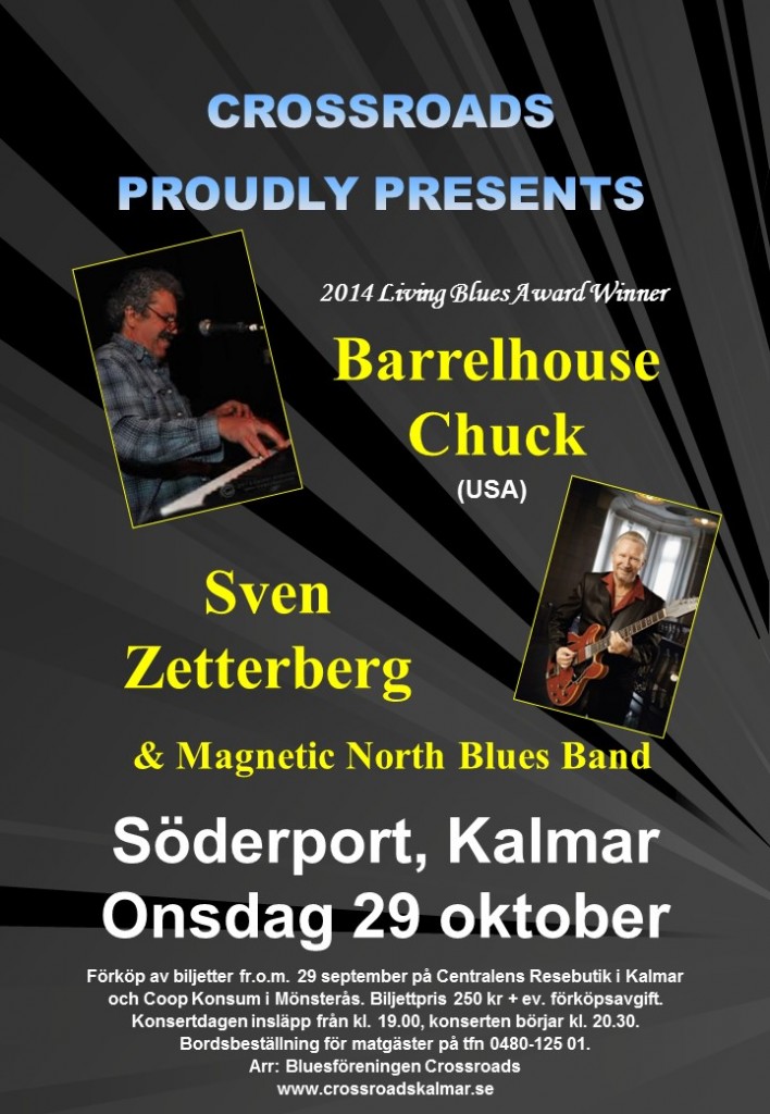 Affisch - Chuck, Sven & Magnetic
